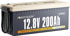 Power Queen 12V 200Ah (LiFePo4, BMS 100A)