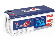 Timeusb 24V 100Ah (LiFePo4, BMS 100A)