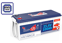 Timeusb 24V 100Ah (LiFePo4, BMS 100A)