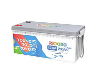 Redodo 12V 200Ah Plus (LiFePo4, BMS 200A)
